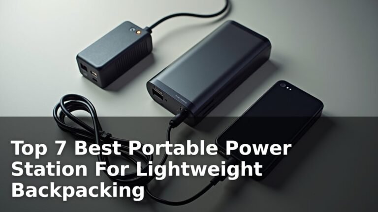 Top 7 Best Portable Power Station For Lightweight Backpacking