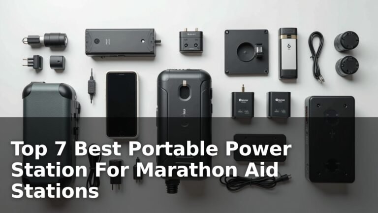 Top 7 Best Portable Power Station For Marathon Aid Stations