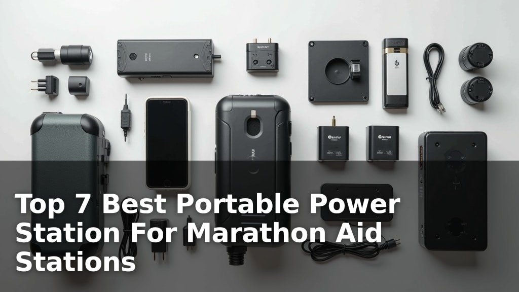Top 7 Best Portable Power Station For Marathon Aid Stations