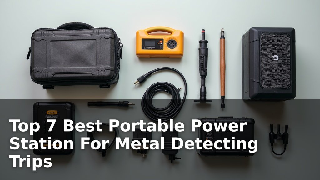 Top 7 Best Portable Power Station For Metal Detecting Trips