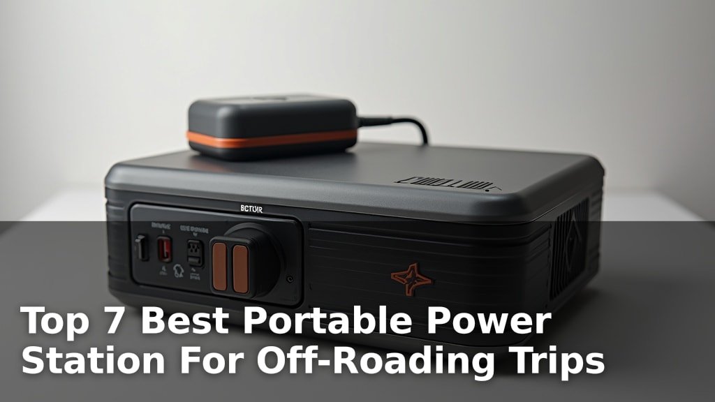 Top 7 Best Portable Power Station For Off-Roading Trips
