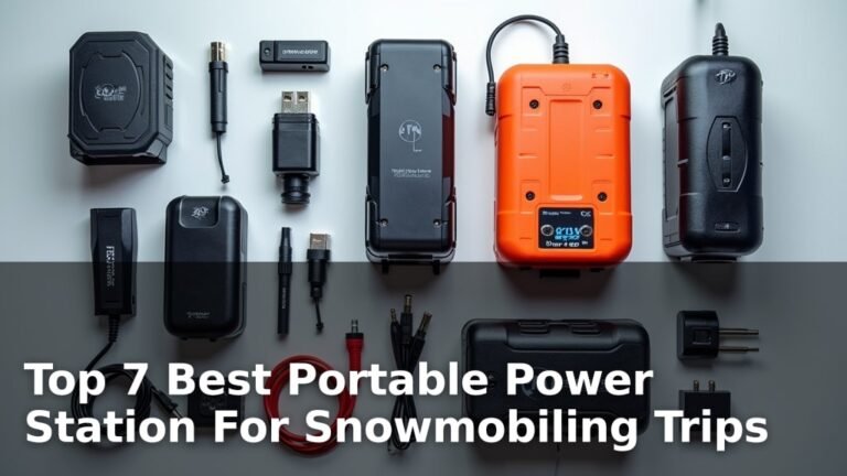 Top 7 Best Portable Power Station For Snowmobiling Trips