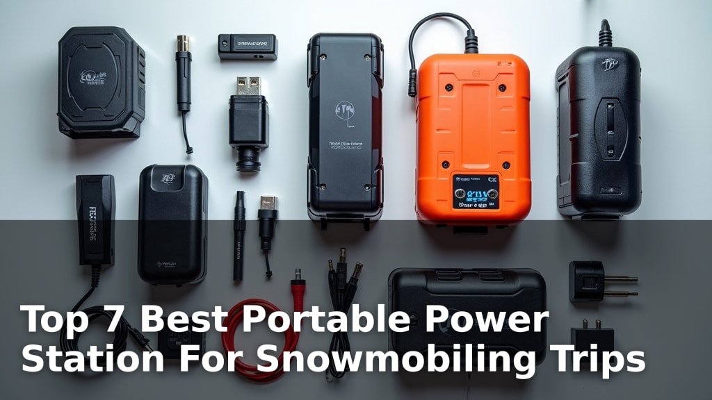 Top 7 Best Portable Power Station For Snowmobiling Trips