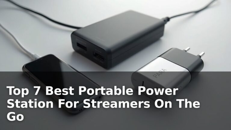 Top 7 Best Portable Power Station For Streamers On The Go
