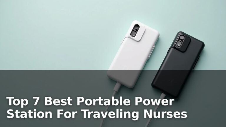 Top 7 Best Portable Power Station For Traveling Nurses