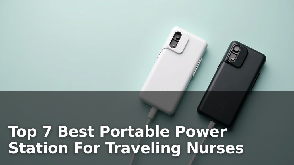 Top 7 Best Portable Power Station For Traveling Nurses