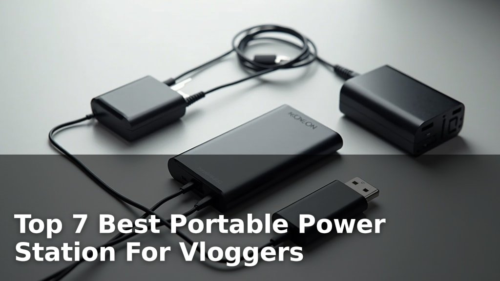 Top 7 Best Portable Power Station For Vloggers