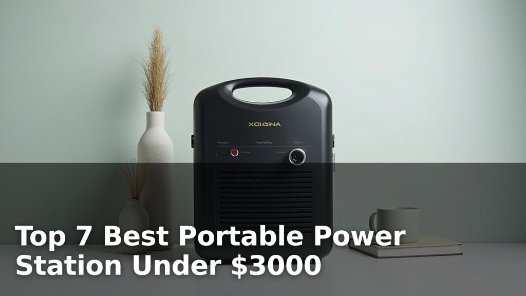 Top 7 Best Portable Power Station Under $3000
