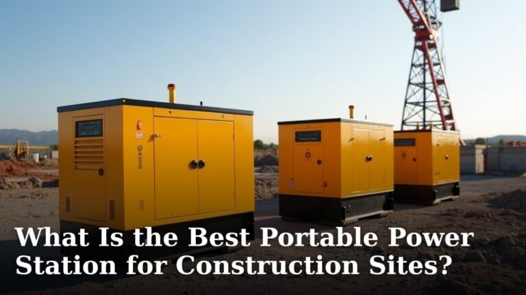 What Is the Best Portable Power Station for Construction Sites?