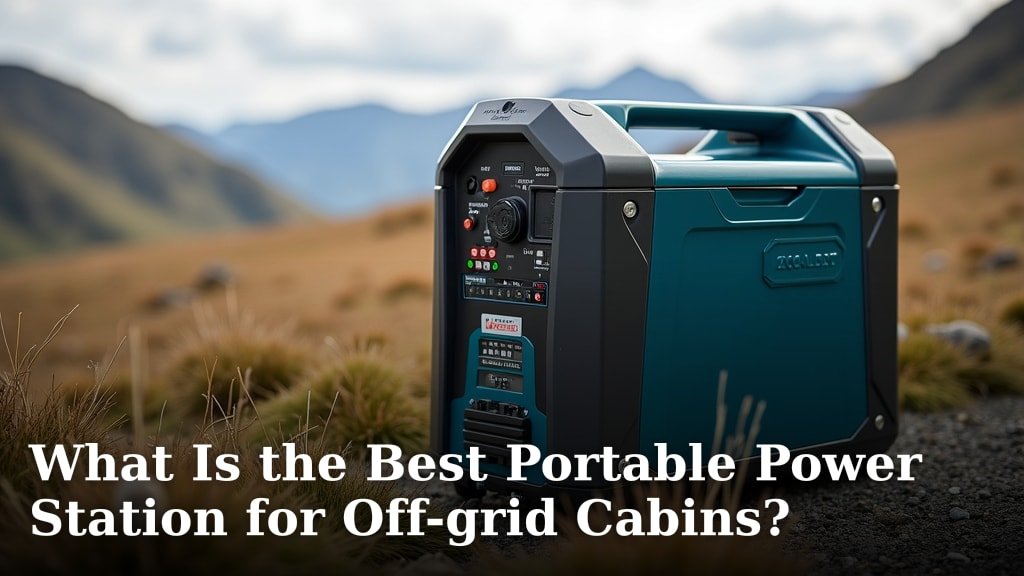 What Is the Best Portable Power Station for Off-grid Cabins?