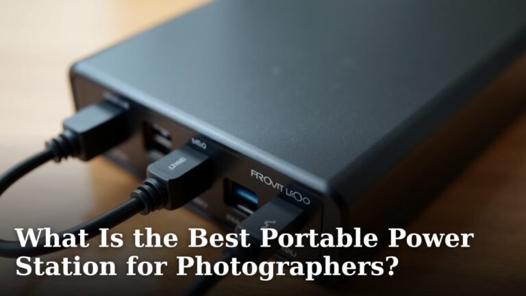 What Is the Best Portable Power Station for Photographers?