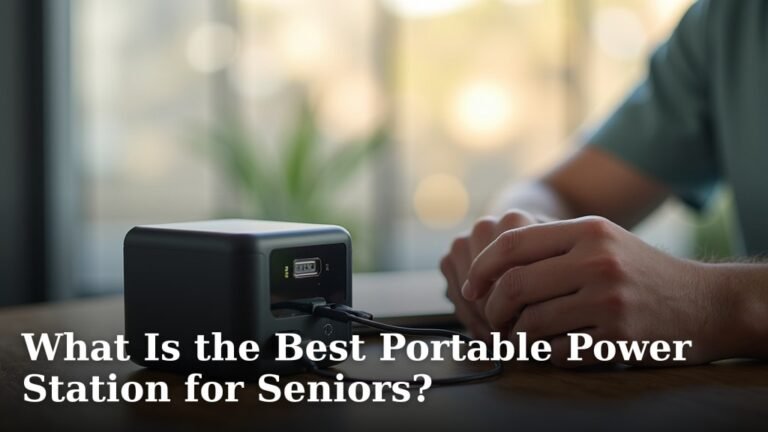 What Is the Best Portable Power Station for Seniors?