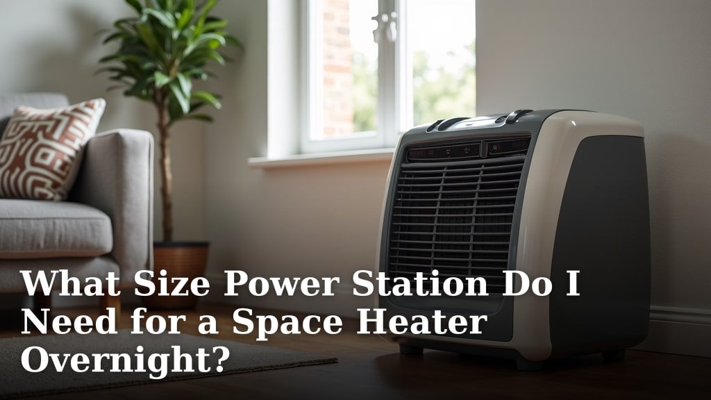 What Size Power Station Do I Need for a Space Heater Overnight?