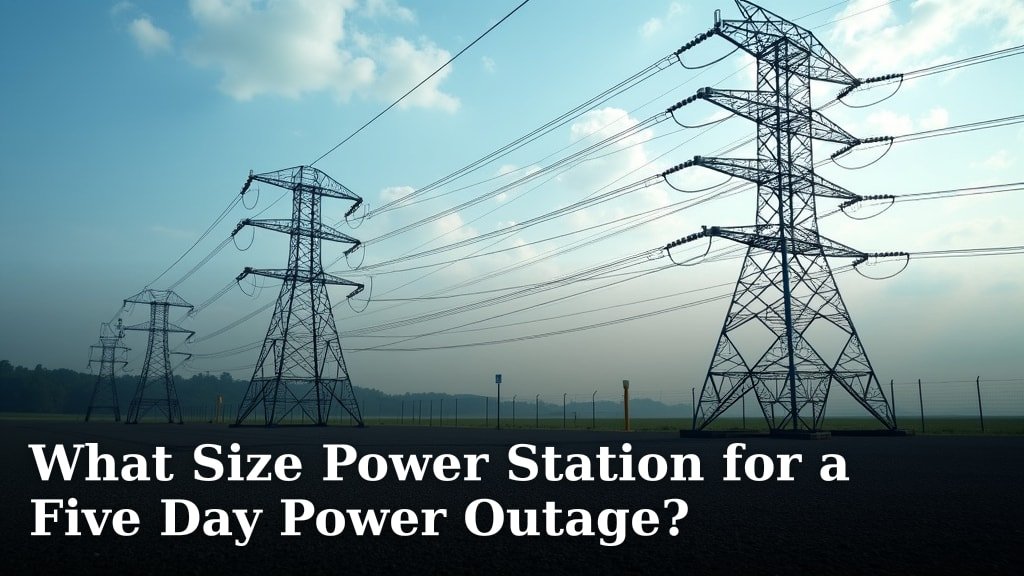What Size Power Station for a Five Day Power Outage?