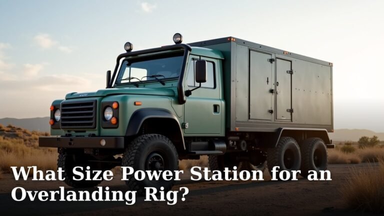 What Size Power Station for an Overlanding Rig?