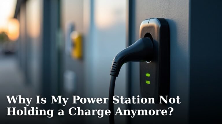 Why Is My Power Station Not Holding a Charge Anymore?