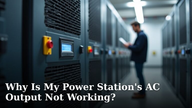 Why Is My Power Station's AC Output Not Working?